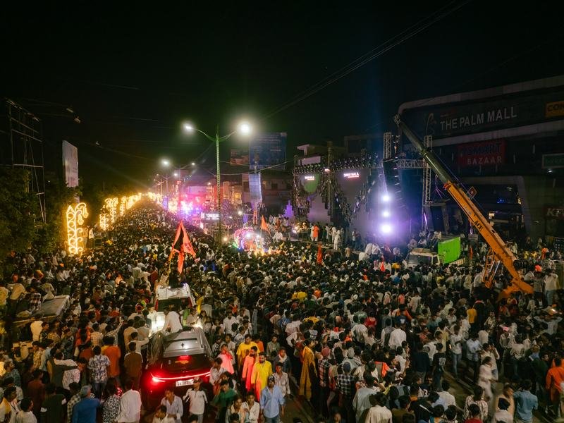 कोरबा में हिंदू नव वर्ष शोभायात्रा का विहंगम दृश्य 6