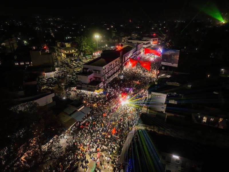 कोरबा में हिंदू नव वर्ष शोभायात्रा का विहंगम दृश्य 8
